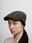 Кепка STETSON арт. 6121101 IVY CAP CO/PES (коричневый)